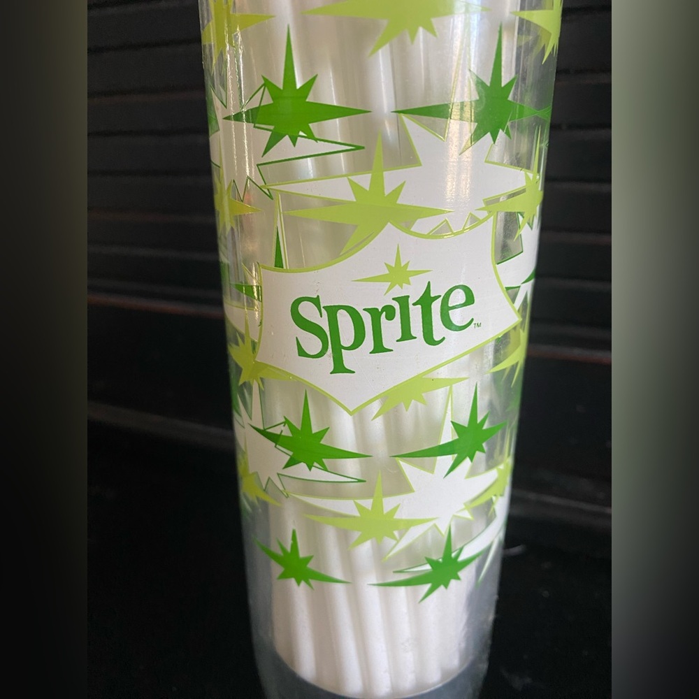 Vintage Sprite Straw Holder
